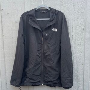 The North Face Men's Charcoal Windbreaker